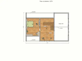 Custom-design house, Sankt-Peterburg: project floor plan