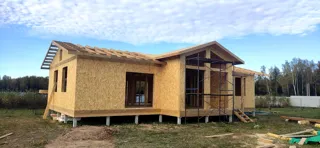 Haus nach individuellem Entwurf, Gebiet Iwanowo: Dach