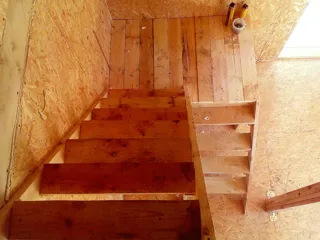 Haus nach Projekt „Radoniza“, Dorf Kryukovo: Innenwände