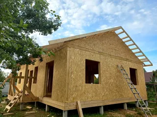 Haus 111 m² nach Projekt „Wiktorija“, Gartengemeinschaft SNT „Isanino“: Dach