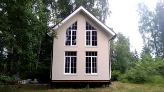 Haus nach Projekt „Musterhaus“, Gebiet Moskau: Fertiges Haus
