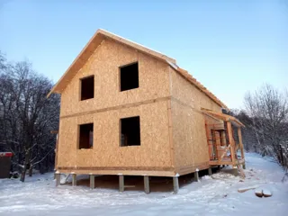 Haus 163 m², individuelles Projekt, Dorf Turabevo: Obergeschoss und Dachgeschoss