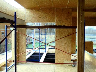 House, “Valencia” design, Kosterevo: interior partitions