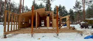 Haus nach individuellem Entwurf, Region Wologda: Dach