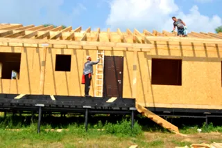 House based on the “Magnoliya” design, Vladimir Region: completed house
