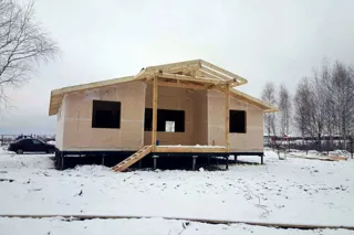 Haus nach Projekt „Slatoust“, Gebiet Moskau: Fertiges Haus