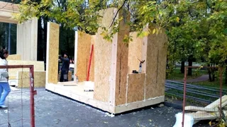 Haus nach individuellem Entwurf, Gebiet Moskau: Wandmontage