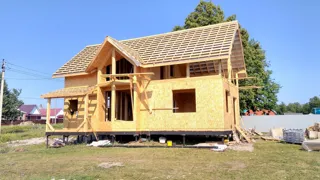 Haus nach Projekt „Sarja“, Kazan: Dach