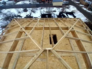 85 m² house built to a custom design, Rybinsk: roofing