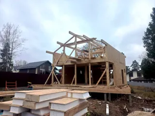 Haus 142 m², individuelles Projekt, Siedlung „Fontainebleau“: Obergeschoss und Dachgeschoss