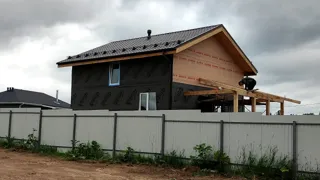 Haus nach Projekt „Jessentuki 7.5x7.5“, Dorf Rastunovo