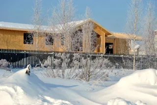 Haus nach Projekt „Arizona“, Gebiet Nischni Nowgorod: Fertiges Haus