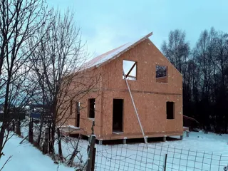 Haus 163 m², individuelles Projekt, Dorf Turabevo: Obergeschoss und Dachgeschoss