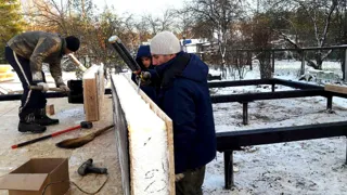 “Mistika - S2.8” projesine göre ev, Zhukovo köyü: temel ve alt bağlama kirişi