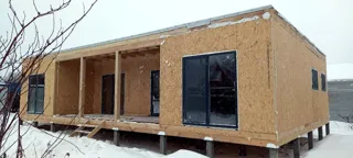 Haus 96 m² nach individuellem Projekt, Dorf Pirogovo