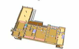 Haus nach individuellem Entwurf, Gebiet Moskau: Projektvisualisierung