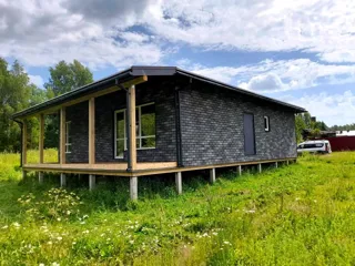 Custom-design house, Kostroma Region: finished building