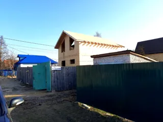 Haus nach Projekt „Dorofejewo“, Kovrov: Wandmontage