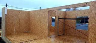 92 m² ev, “Randevu 2” projesi, “SN Lopatino” SNT: duvar montajı