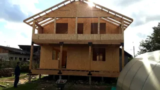 Haus nach individuellem Entwurf, Ivanovo: fertiges Gebäude