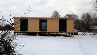 Haus nach Projekt „Mistika - E2.5“, Dorf Okorkovo: Fertiges Haus