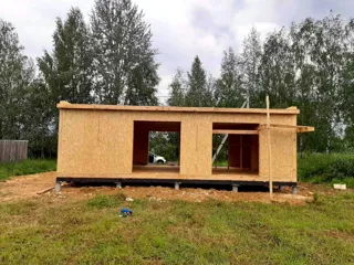 Haus nach Projekt „Mistika - S2.8“, Siedlung Nekrasovskoe: Wandmontage