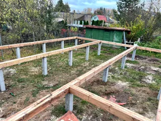 Haus nach Projekt „Mistika - E2.8“, Gebiet Nischni Nowgorod: Wandmontage