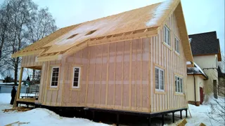 Haus nach Projekt „Jastreb“, Rybinsk: Fertiges Haus
