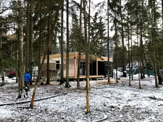 “Mistika - E2.8” projesine göre ev, Vorobi köyü: tamamlanmış ev