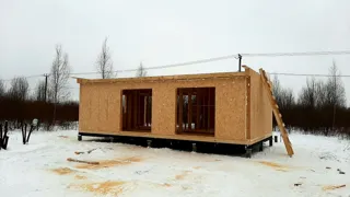 Haus nach Projekt „Mistika - S2.5“, Dorf Degtyarevo: Fertiges Haus