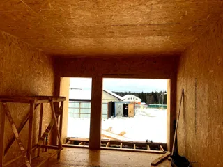 “Ochag” projeli ev, Sokolovo köyü: iç bölme duvarları