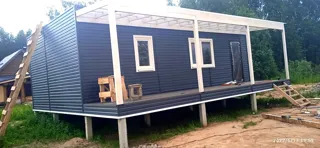 A 62 m² house built to the “Mistika s” design, Korobovo village
