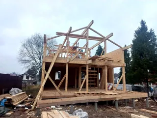 Haus 142 m², individuelles Projekt, Siedlung „Fontainebleau“: Obergeschoss und Dachgeschoss