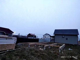 “Barnhouse 76.1” projeli ev, “Grafskaya Slavyanka” konut sitesi: temel ve taban çerçevesi