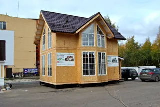 Haus nach Projekt „Musterhaus“, Yaroslavl: Obergeschoss und Dachgeschoss