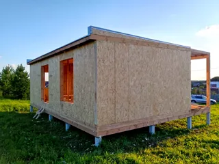 Haus nach Projekt „Mistika - S2.8“, Gebiet Nischni Nowgorod: Fertiges Haus