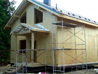 House based on the “Briz” design, Ivanovo Region: second floor and attic