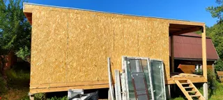 Haus 102 m², Projekt „Mistika - E2.8“, SNT „MEDIK“: fertiges Haus