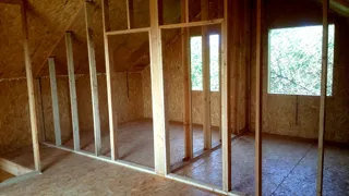 Haus nach Projekt „Gamma“, Gebiet Kostroma: Innenwände