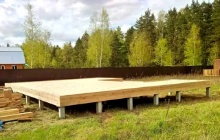 Haus nach Projekt „Randevu - E2.8“, Gebiet Moskau: SIP-Boden auf Höhe 0