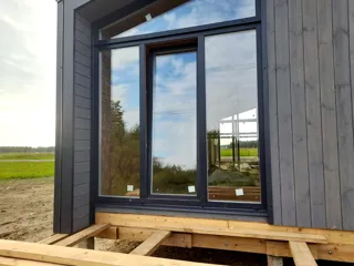 Haus nach Projekt „Barnhouse 84.2“, Dorf Ivantsevo: Fertiges Haus