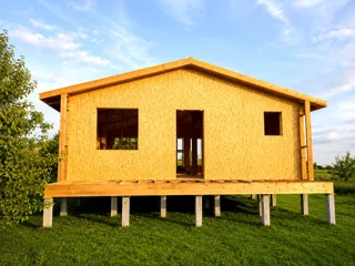Haus nach individuellem Entwurf, Region Wologda: fertiges Gebäude