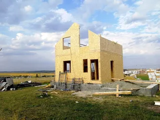 Garage, “Solo + garage” design, Belgorod Region: wall assembly