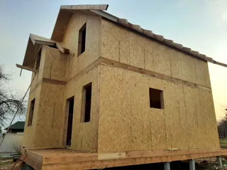 House based on the “Lotos” design, Glubokovo village: second floor and attic