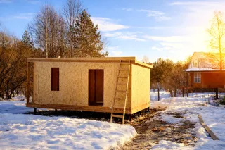 Haus nach Projekt „N4O-36“, Region Kaluga: Fertiges Haus