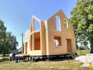 Haus nach Projekt „Sarja“, Kazan: Wandmontage