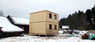 House based on the “Karl” design, Ivanovo Region: second floor and attic