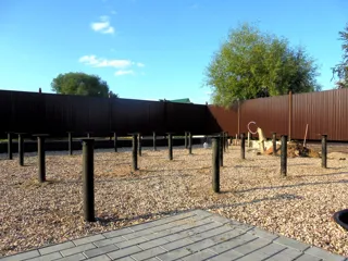 Haus nach Projekt „Metschta pl.4“, Pereslavl-Zalesskiy: Fundament und Grundrahmen
