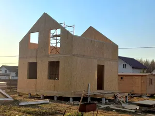 Haus nach Projekt „Awdeewo“, Dorf Pokrov: Obergeschoss und Dachgeschoss
