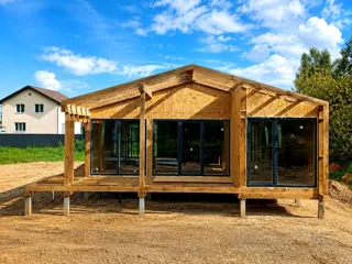Haus nach individuellem Entwurf, Kineshma: Fenster und Türen